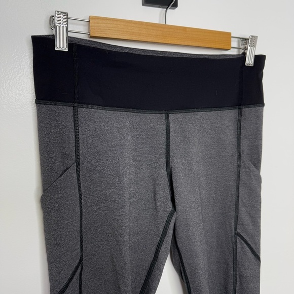 LULULEMON Heathered Black / Deep Coal Speed Tight V - Picture 3 of 6